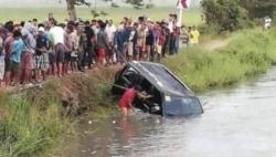 Kecelakaan Maut Mobil SUV Terjun ke Sungai, 13 Tewas<