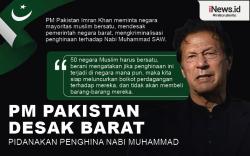 Infografis PM Pakistan Minta Dunia Islam Bersatu Desak Barat Pidanakan Penghina Nabi