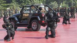 Hari Kartini, 240 Prajurit Korps Wanita TNI Unjuk Kekuatan