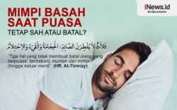 Infografis Hukum Mimpi Basah saat Puasa di Bulan Ramadan