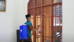 Video Viral Remaja di Lebak Banten Semprot Disinfektan 50 Masjid