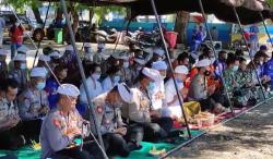 Tim Gabungan Gelar Doa Bersama Sebelum Lanjutkan Pencarian KRI Nanggala 402<