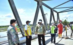 Jembatan Sungai Salim Mataraman Banjar Sudah Bisa Dilewati