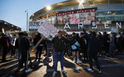 Duel Arsenal Vs Everton Diwarnai Demo Ribuan Gooners, Ada Masalah Apa?