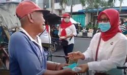 Warga Asahan Bersyukur Dapat Takjil dan Masker dari Partai Perindo