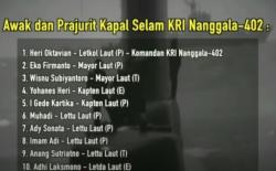 Video 53 Crew KRI Nanggala Gugur, Duka Mendalam bagi Negeri