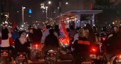 Video Langgar PPKM, Ratusan Suporter Persija Dibubarkan Paksa