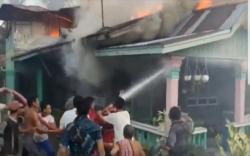 Kebakaran Rumah di Asahan, Diduga Akibat Arus Pendek Listrik