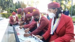 PMKRI NTT Gelar 1.000 Lilin dan Doakan Prajurit KRI Nanggala 402 yang Gugur