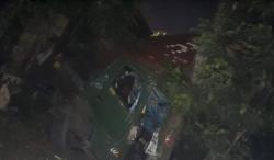 Diduga Sopir Ngantuk, Truk Terjun dari Jembatan Tol di Serpong