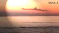 Video Viral Awan Mirip KRI Nanggala di Bali