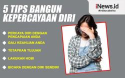 Infografis Tips Membangun Kepercayaan Diri