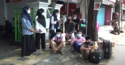 Video Berbekal Hasil Tes Antigen, Santri Mudik dengan Transportasi Umum
