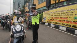 Polda Jatim Simulasi Penyekatan Larangan Mudik