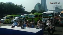 Video 115 Kendaraan Travel Gelap Diamankan Polisi Bawa Penumpang Mudik