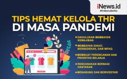 Infografis Tips Mengelola Uang THR