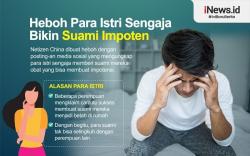 Infografis Para Istri di China Sengaja Bikin Suami Impoten