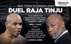Infografis Mike Tyson Bentrok Lennox Lewis September 2021