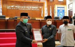 Gubernur Babel Terima 17 Rekomendasi DPRD dalam LKPJ 2020