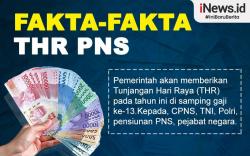 Infografis Fakta-Fakta THR PNS Tanpa Tunjangan Kinerja
