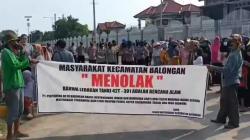 Unjuk Rasa Warga Tuntut Ganti Rugi Ledakan di Kilang Balongan Kembali Ricuh