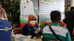 500 Buruh Sidoarjo Disuntik Vaksin Covid-19 AstraZeneca