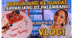 Keseruan Lyodra Pertama Kali ke Palembang Disambut Penggemar<