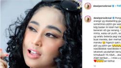 Minta Perhatian, Dewi Perssik Pamer Rambut Baru