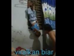 Viral Ayah di Banyuwangi Gantung Anak di Jendela hingga Menangis