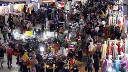 Sempat Membeludak, Begini Penampakan Pasar Tanah Abang Senin Siang