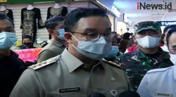 Video Anies Terapkan Sistem Buka Tutup di Pasar Tanah Abang Cegah Kerumunan