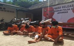 Polda Sumsel Tangkap 6 Komplotan Begal Sadis, Pelaku Didominasi Remaja<