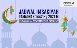 Infografis Jadwal Imsakiyah Jakarta Selasa 4 Mei 2021