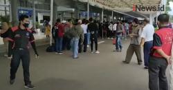 Video Antrean Tes GeNose Mengular di Stasiun Senen Jakarta