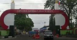 Video GOR Satria Purwokerto Disulap Jadi Tempat Karantina Pemudik Nakal