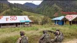 KKB Bakar Sekolah hingga Puskesmas di Ilaga Papua