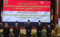 Pj Gubernur Lantik Roy Rizali Anwar Jadi Sekda Kalsel, Ini Pesannya