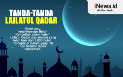 Infografis Tanda-Tanda Lailatul Qadar
