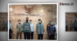 Video Sambangi Agus Gumiwang, Anindya Bakrie Sebut Siap Majukan Ekonomi Industi RI