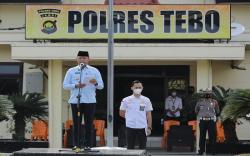 Bupati  Sukandar Pimpin Apel Gelar Pasukan Operasi Ketupat