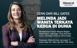 Infografis Melinda Gates Perempuan Terkaya ke-2 di Dunia
