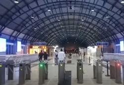 Video 3 Hari Rekayasa Stasiun Tanah Abang, Penumpang di Stasiun Palmerah Lengang