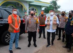 Ketua Satgas Doni Monardo Tinjau Satu RT di Jambi Zona Merah Covid-19