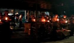 Lanal Tahuna dan Warga Sangihe Nyalakan 1.000 Lilin Kenang Prajurit KRI Nanggala