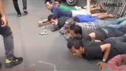 Detik-Detik Polisi Gerebek Kampung Ambon di Cengkareng Jakbar