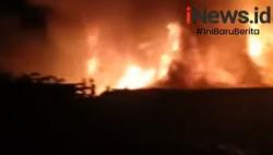 Detik-Detik Kebakaran Pemukiman di Penjaringan Jakut