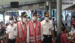 Video Menhub Sidak Stasiun Pasar Senen