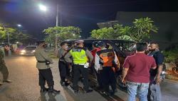 Sopir Bus Sweeping Travel Gelap di Pos Pengetatan Sampora Kuningan<