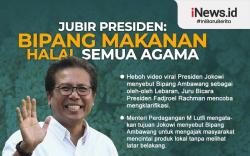 Infografis Respons Fadjroel soal Viral Bipang Ambawang