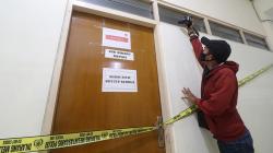 KPK-Bareskrim Geledah Kantor BKD Nganjuk, 2 Bendel Dokumen Disita terkait OTT Bupati Novi